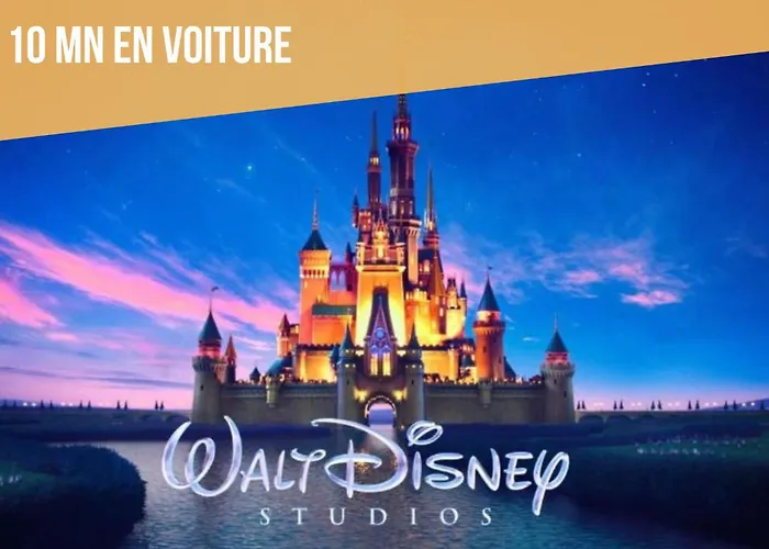6Personne,10Mn De Disney,30Mn De Paris,Parking