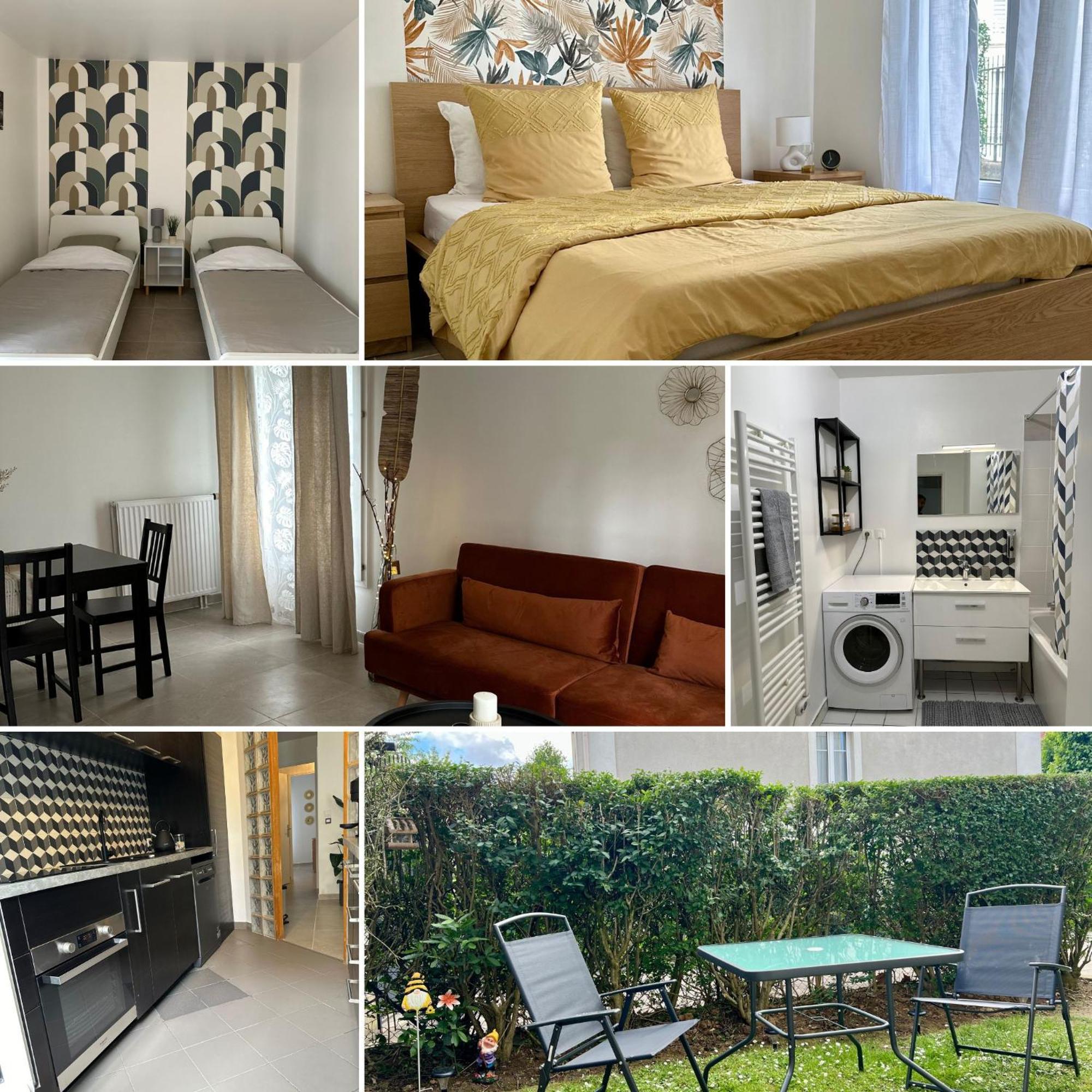 6personne,10mn De Disney,30mn De Paris,parking Apartment Bussy-Saint-Georges